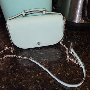 Tory burch emerson top handle crossbody